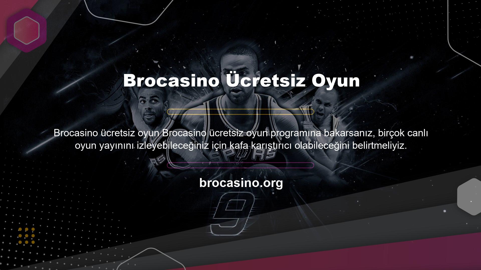 Brocasino web sitesinin ana yapısı kullanıcı odaklıdır ve oyun yayıncılığı düşünülerek çalışır